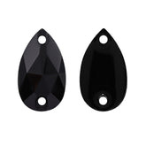 Drop Black Resin Sew-on Rhinestones For Dance Costume WholesaleRhinestone